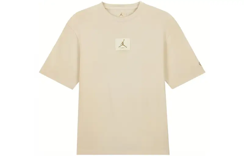 Jordan x TITAN T Shirt Men's Beach Light Yellow