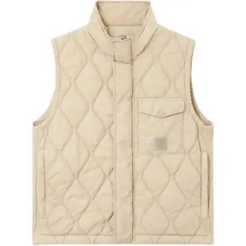 STONE ISLAND Ghost SS25 Vest Unisex Light Umber