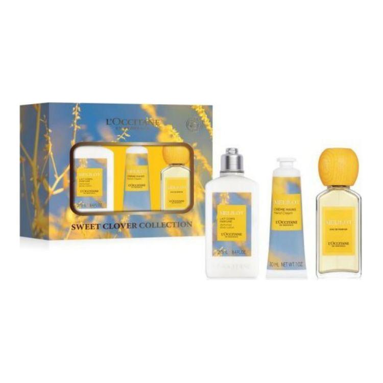L'OCCITANE Sweet Trefoil Sweet Clover Perfume Sets Eau De Parfum EDP 50ml+250ml+30ml