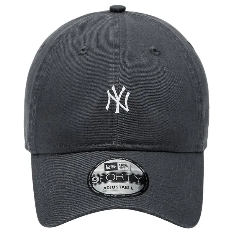 New Era Cotton Baseball Caps Unisex Graphite Gray