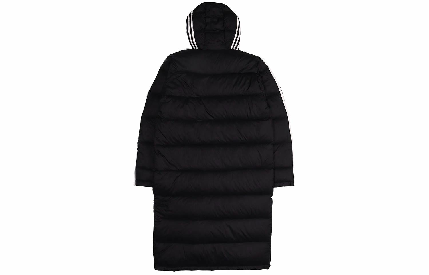 Мужская куртка adidas originals LONG DOWN JACKET Long Down Jkt (черная) — фото 2