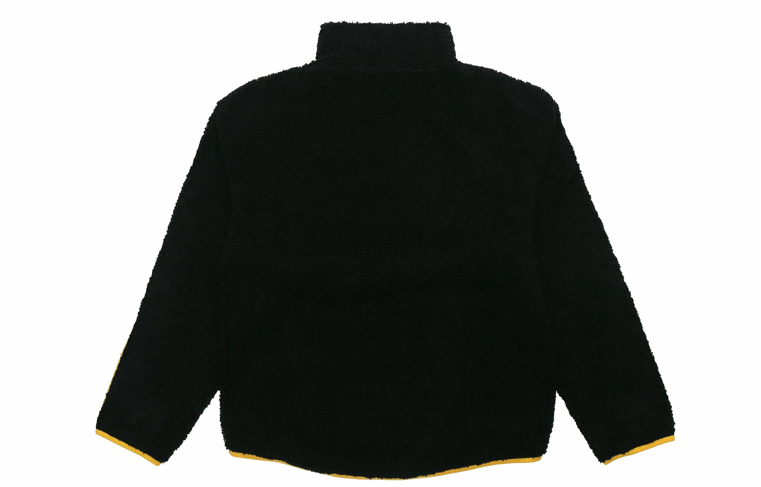 Мужская куртка adidas originals Sherpa (черная) — фото 2