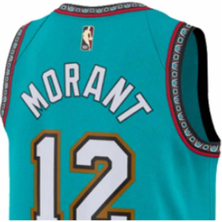 Мужская майка Nike NBA Memphis Grizzlies Morant 12 (зеленая) — фото 3