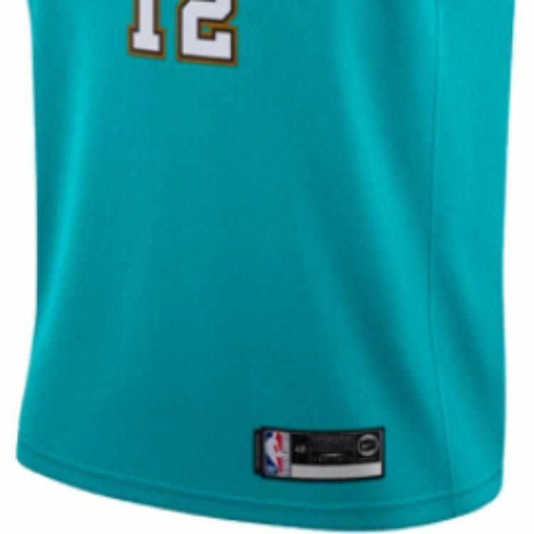 Мужская майка Nike NBA Memphis Grizzlies Morant 12 (зеленая) — фото 4