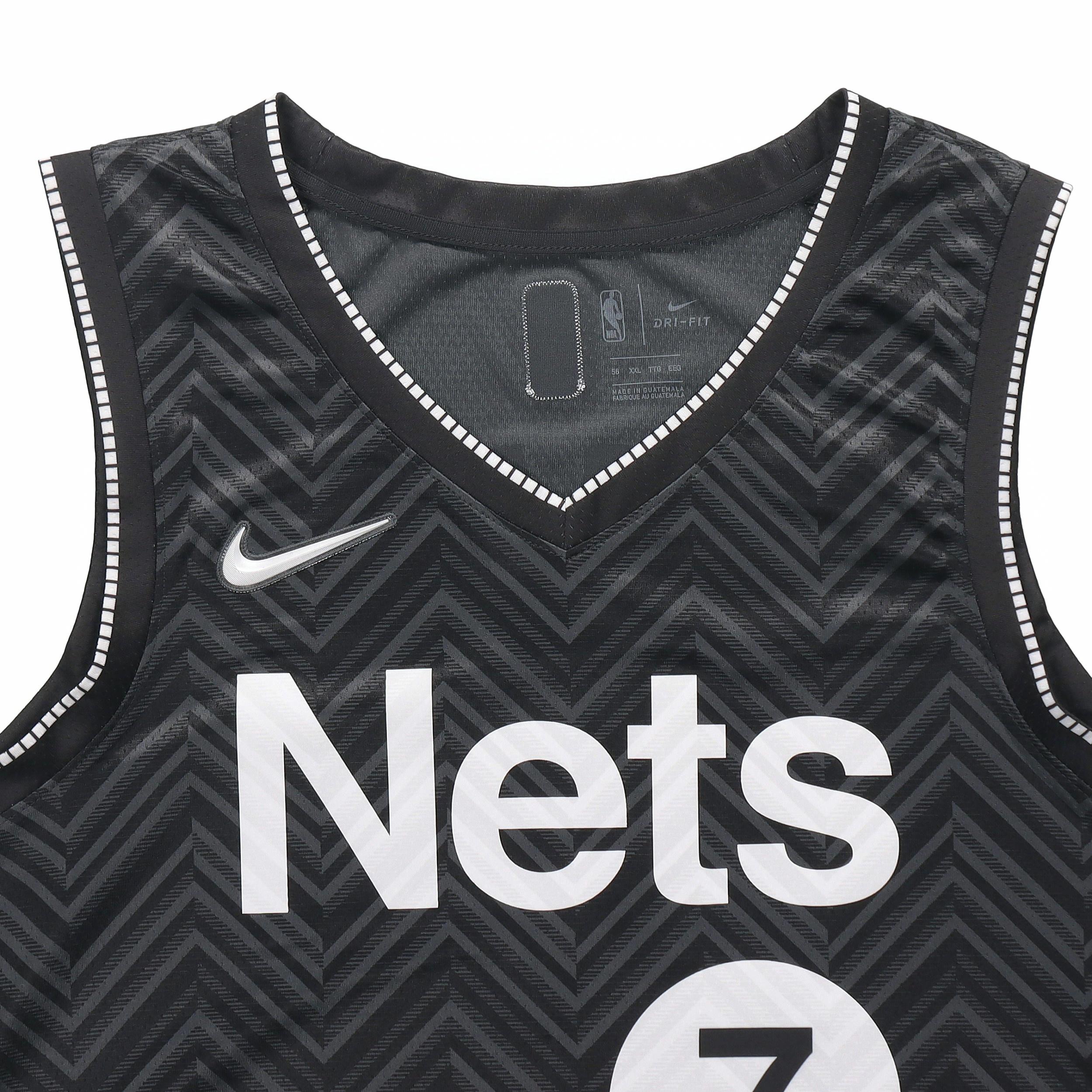 Мужская футболка Nike NBA Бруклин Нетс Дюрант (черная) — фото 3
