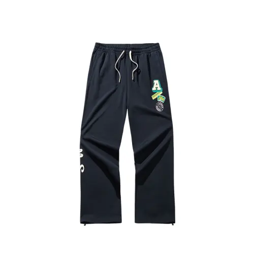 Anta Basketball Collection Knitted Sweatpants Men's Basic Black