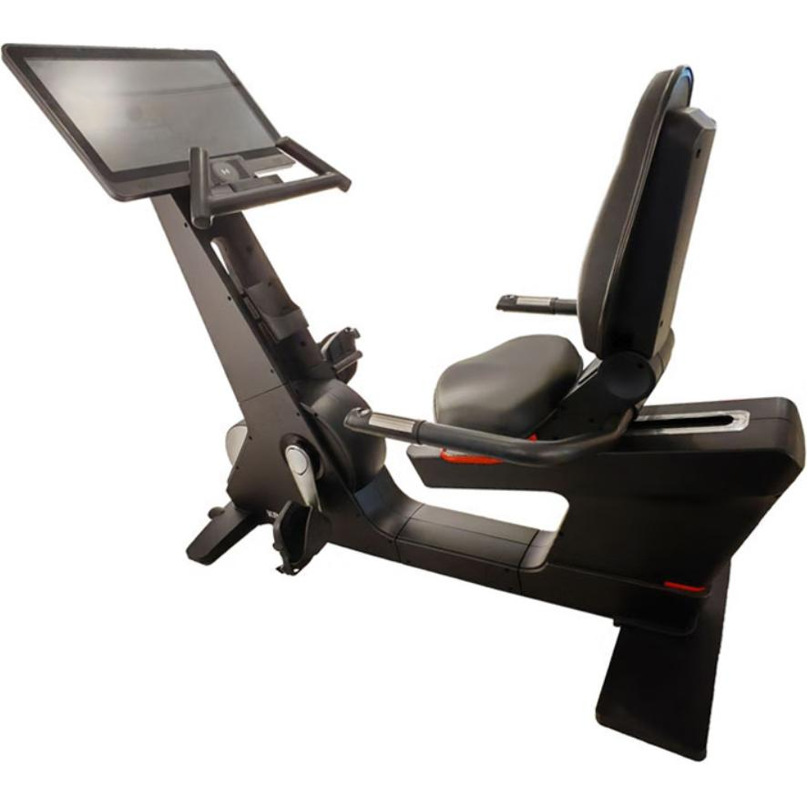 Kanglajia non-slip, durable, low-noise belt drive, maximum load capacity 150kg exercise bike, commercial and household, same style for men and women, 1730*640*1370mm, black