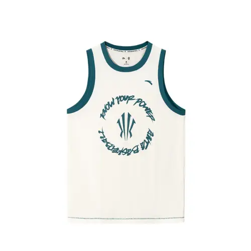Anta Basketball Collection Tank Top Unisex Vanilla White
