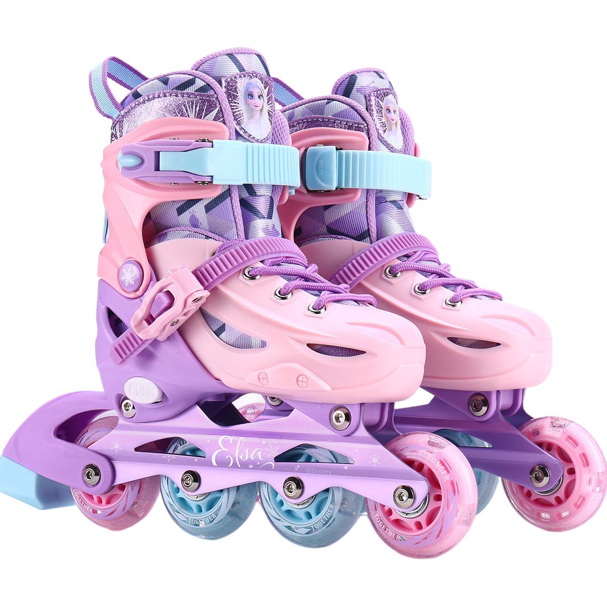 Disney x MARVEL Inline Skates PU PP Aluminum Alloy, Carbon Steel Outdoor Kids’