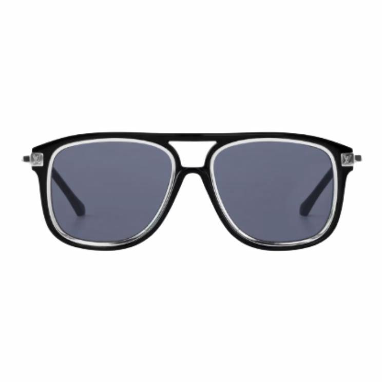 Мужские очки Louis Vuitton Aviator (черные)