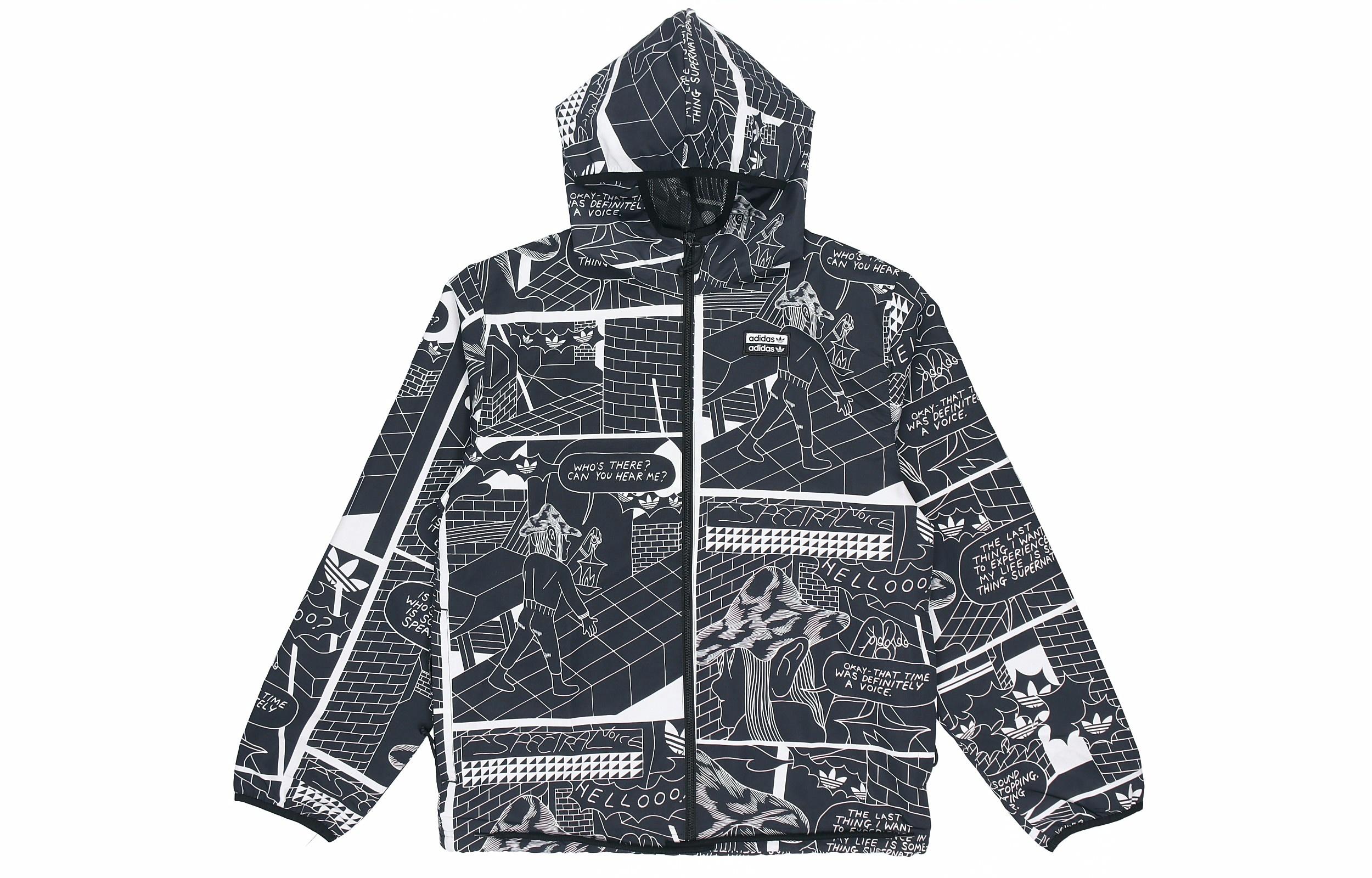 Мужская куртка adidas originals R.Y.V. (черная) — фото 3