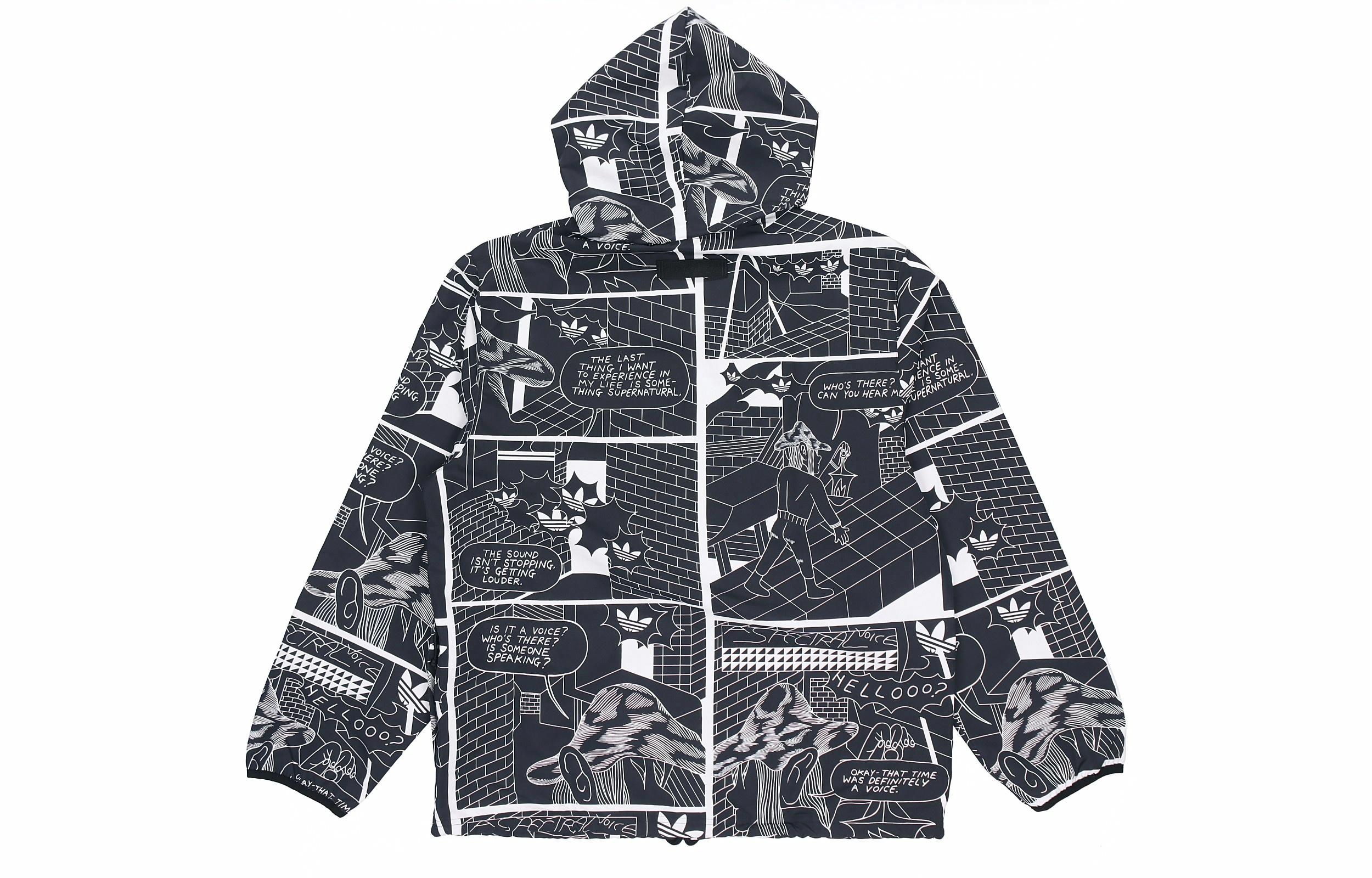 Мужская куртка adidas originals R.Y.V. (черная) — фото 2