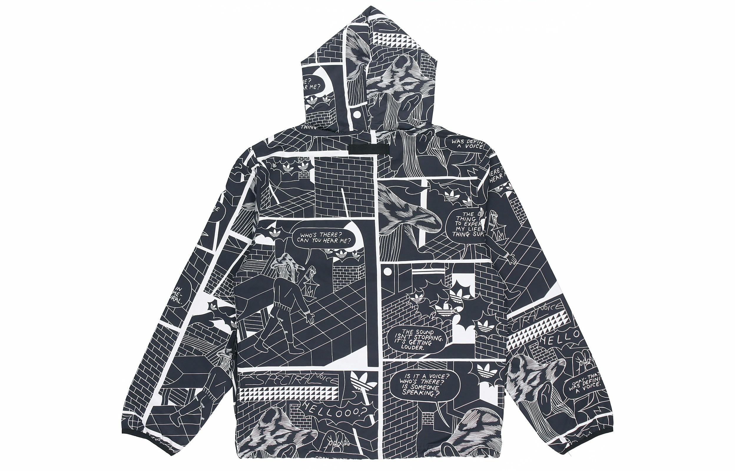 Мужская куртка adidas originals R.Y.V. (черная) — фото 4