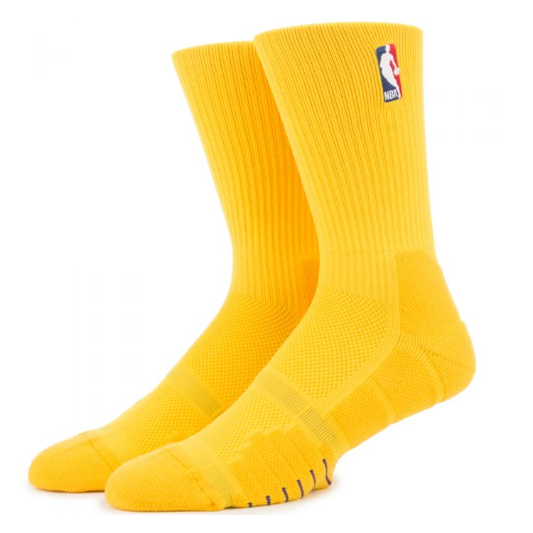 Nike x NBA Basketball Socks Unisex 1 Pack Yellow