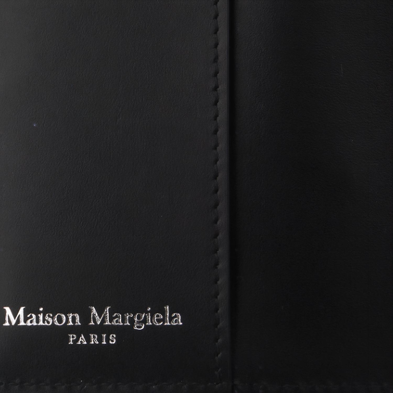 Мужской кошелек Maison Margiela (черный) — фото 6