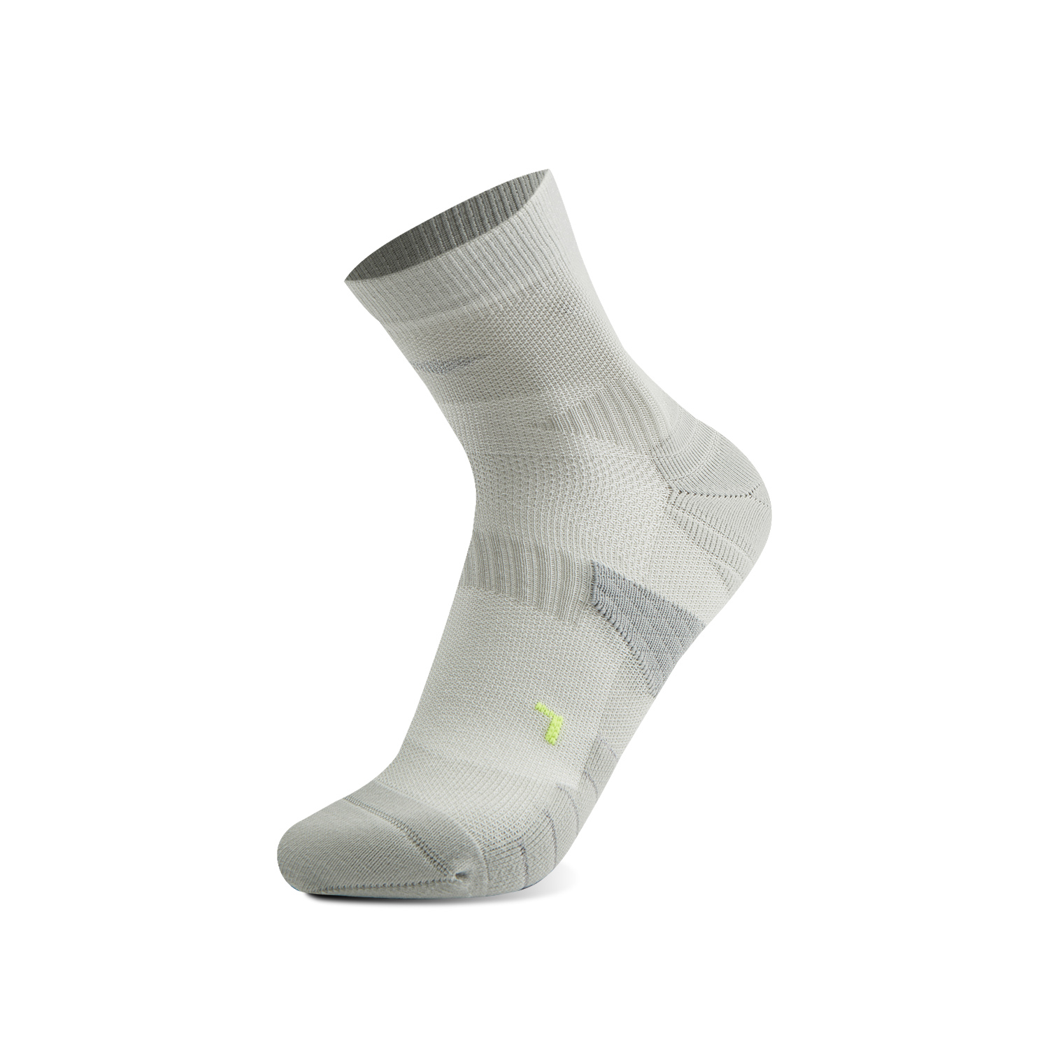 Li Ning Running Collection Running Socks Unisex 1 Pack Stone Gray
