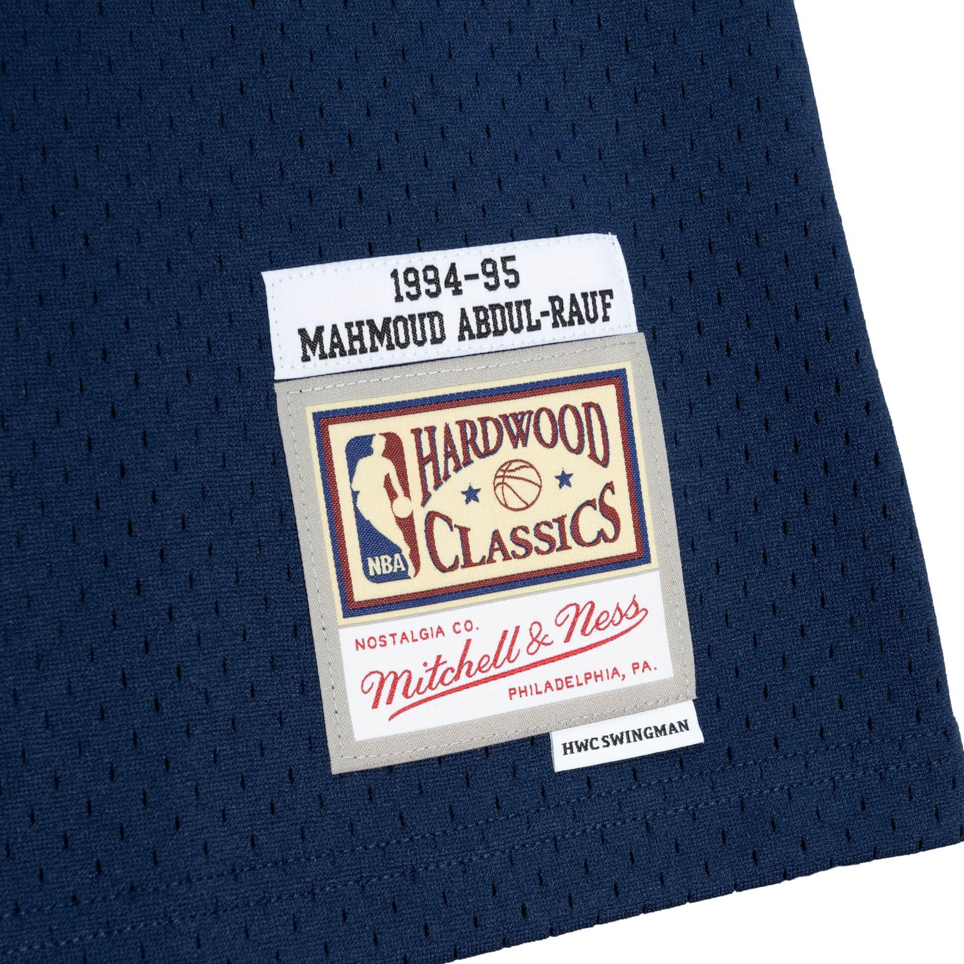 Mitchell Ness Nba Dark «Nuggets 1994 Mahmoud Abdul-Rauf» jersey