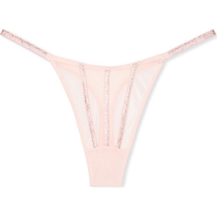 Женские трусы Victoria's Secret Thong (розовые)