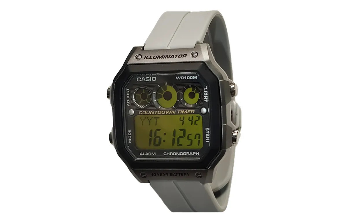 CASIO Custom Collection Quartz Movement Watch Men's Watches Black Dial