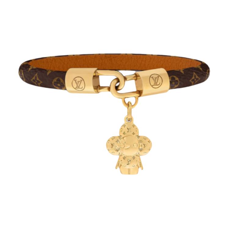 Браслет Louis Vuitton LOUIS VUITTON (коричневый)
