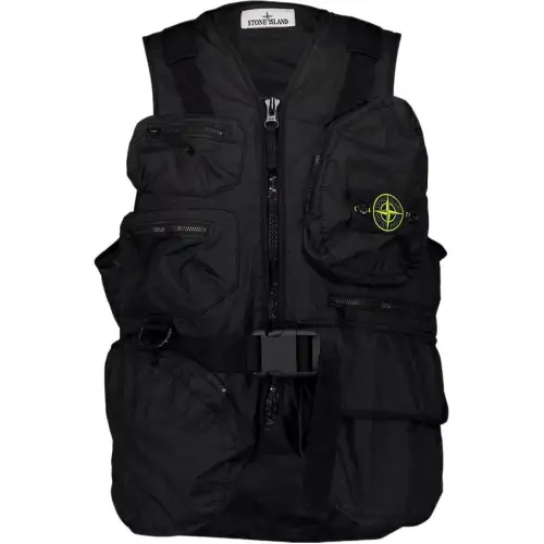 STONE ISLAND Membrana 3L Tc Logo Patch Gilet