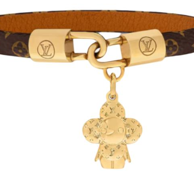 Браслет Louis Vuitton LOUIS VUITTON (коричневый) — фото 3
