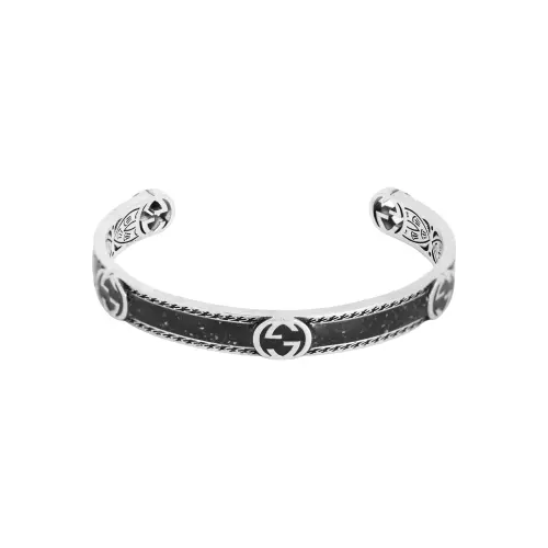 GUCCI Sterling Interlocking G Bracelet