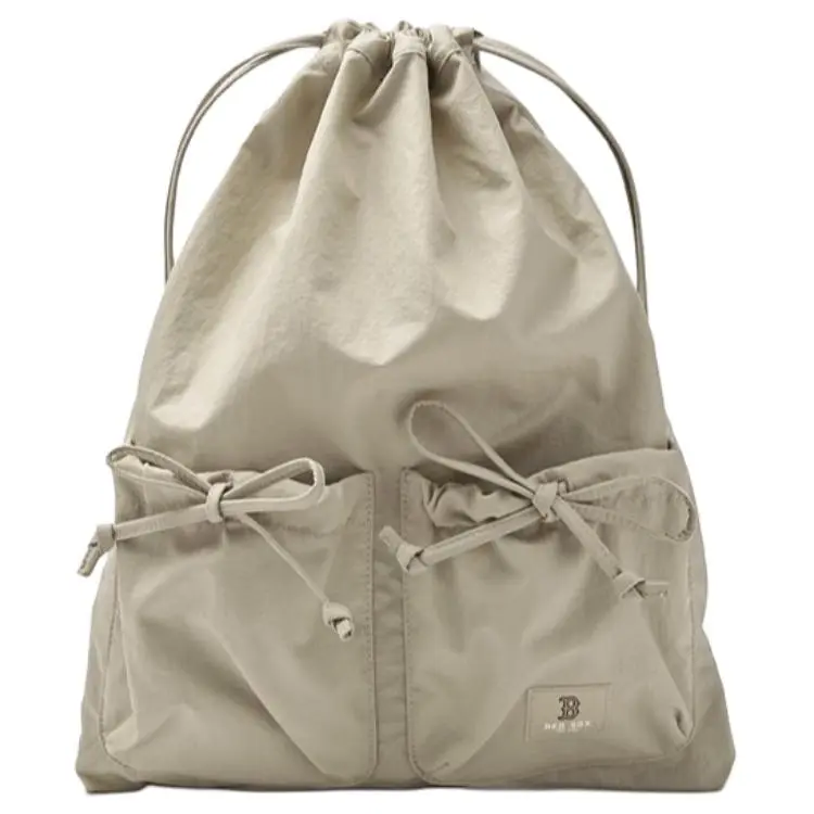 MLB Nylon Backpack Regular Women's Light Beige