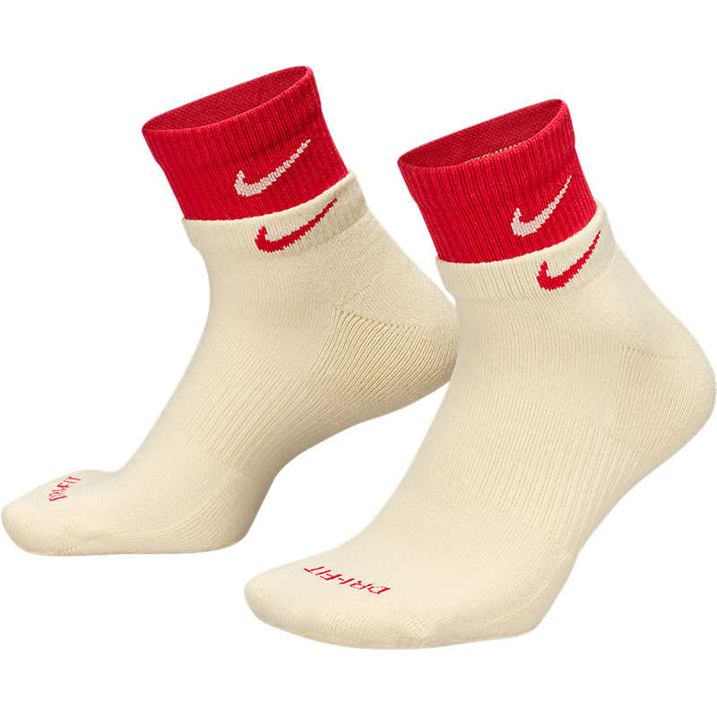 Nike Everyday Plus Ankle Socks Unisex 1 Pack Coconut Milk