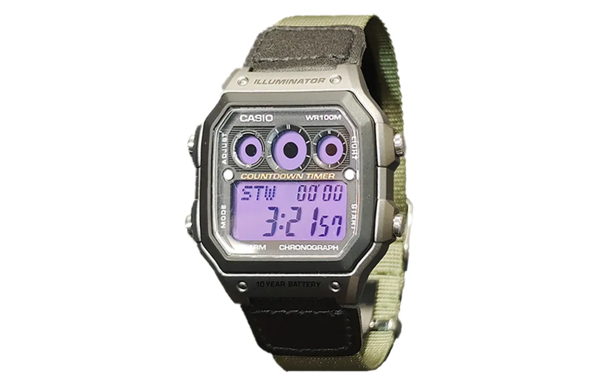 CASIO Custom Collection Quartz Movement Watch Men's Watches Black Dial