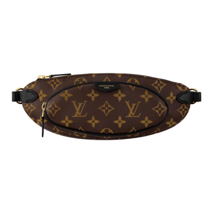 Женская сумка Louis Vuitton KEEPIT (коричневая)