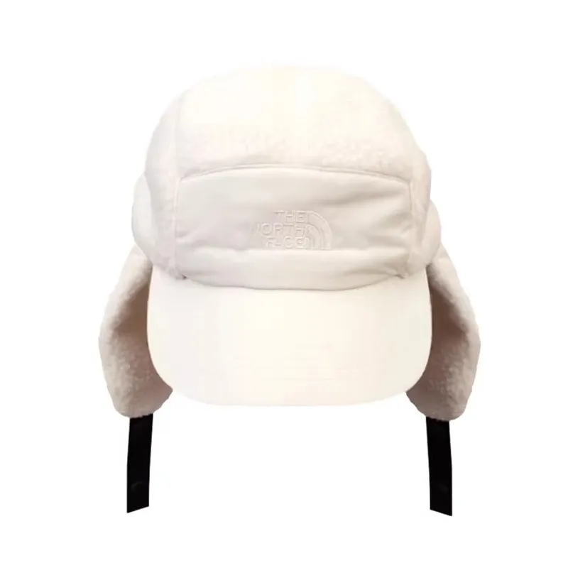 THE NORTH FACE Faux Sherpa Trapper Hats Unisex White