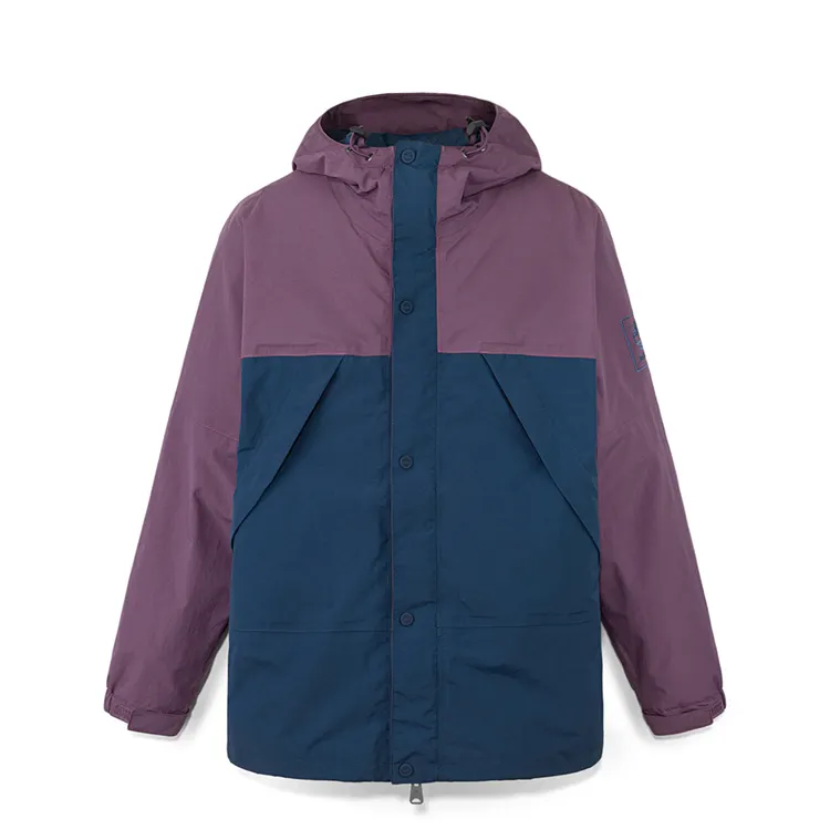 Timberland Windbreaker Jacket Men's Violet Meteorite Color