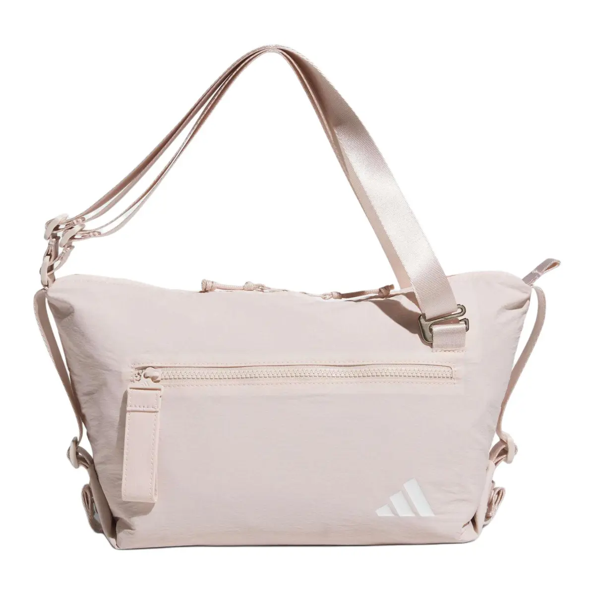 Adidas Polyester Crossbody Bag Unisex Purple Pink