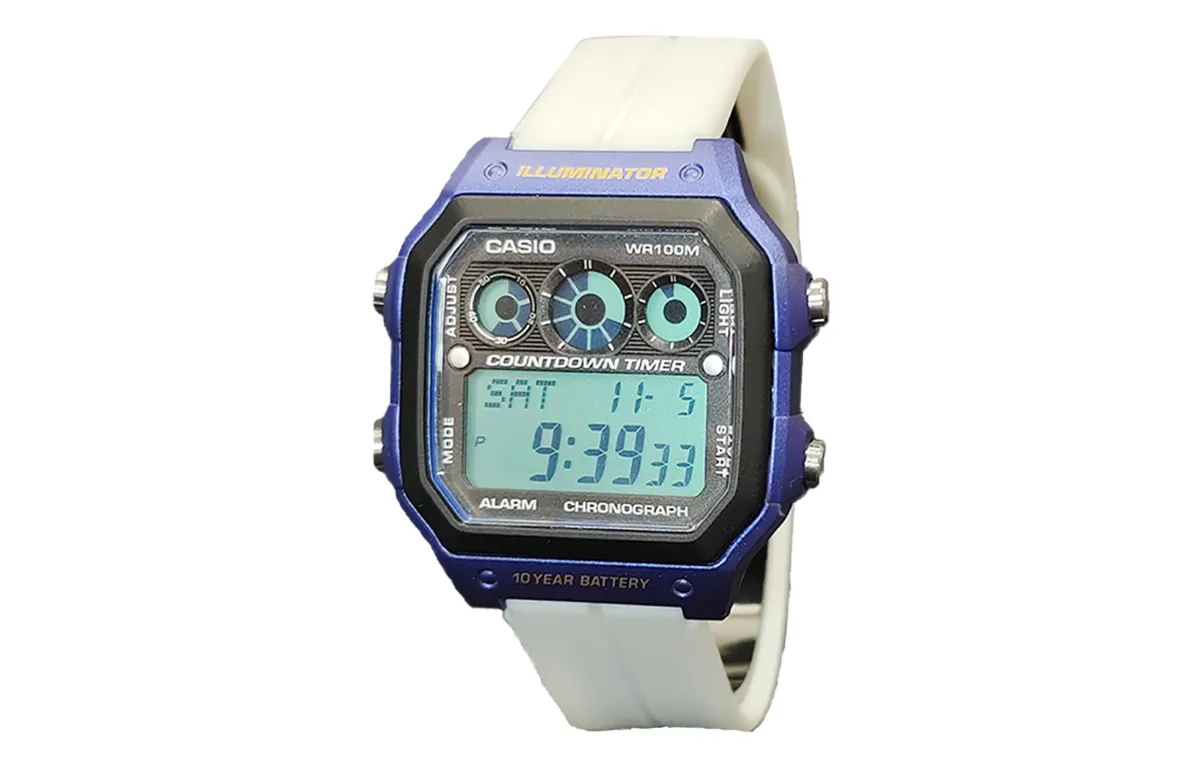 CASIO Custom Collection Quartz Movement Watch Men's Watches Black Dial