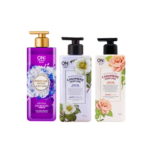 Sweet perfume, body cream, perfumed shower gel, set, 400 ml, 400 ml