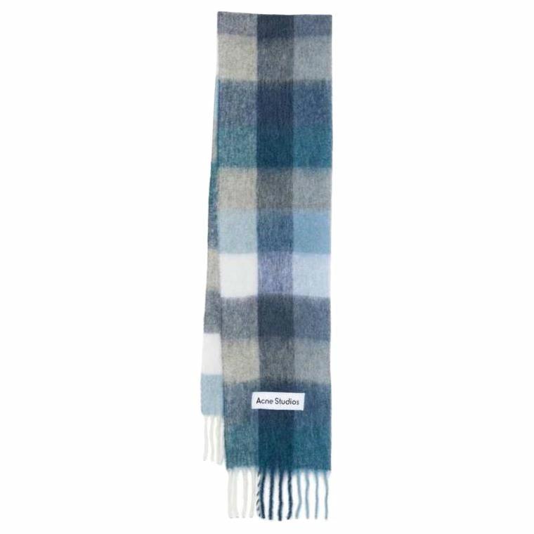 Шарф Acne Studios (синий)