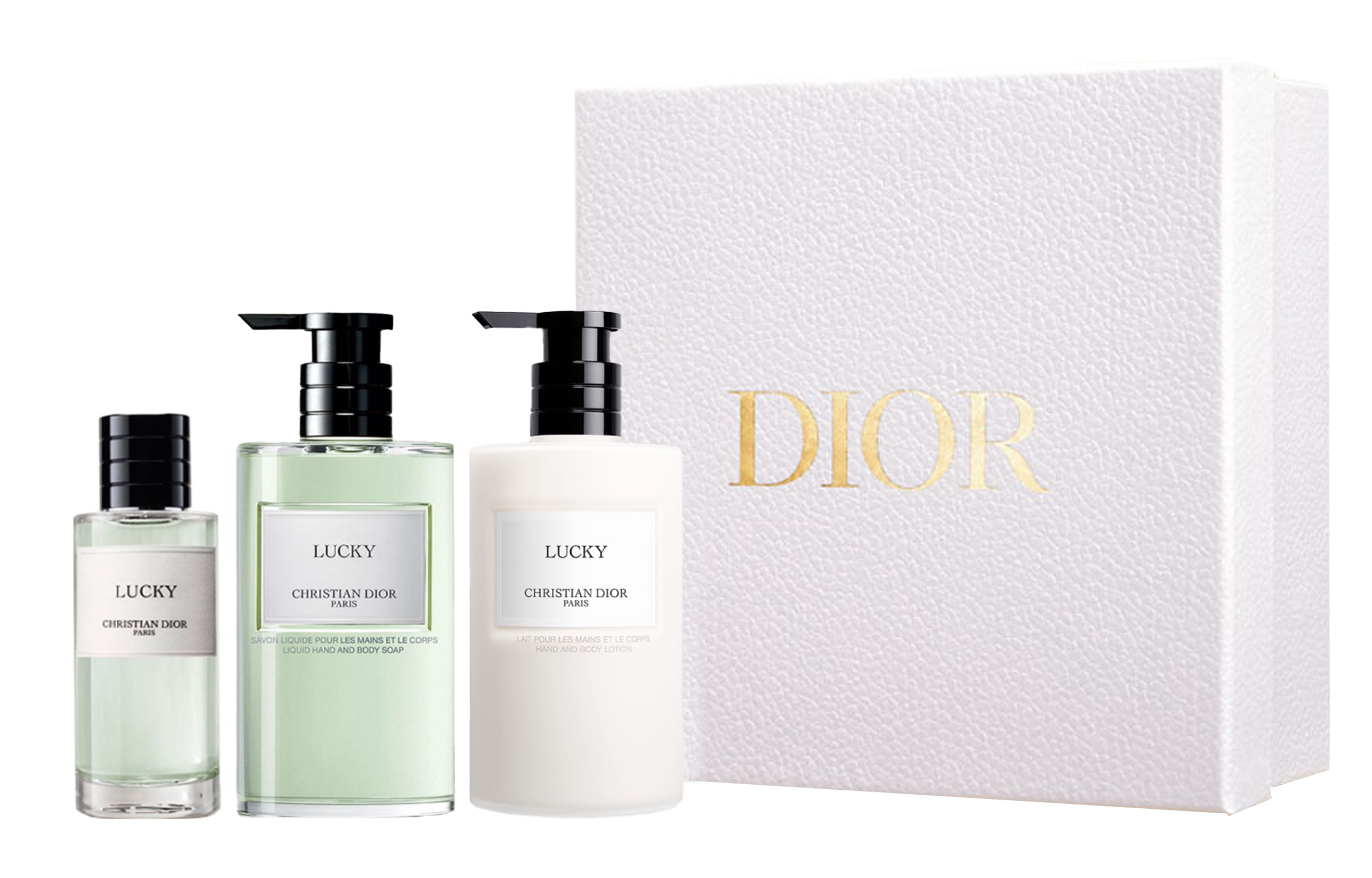 Парфюмерный набор Dior (прозрачный)