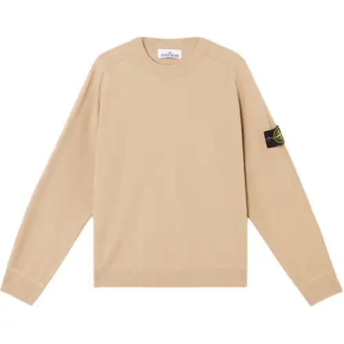 STONE ISLAND Logo Patch Crewneck Sweatshirt