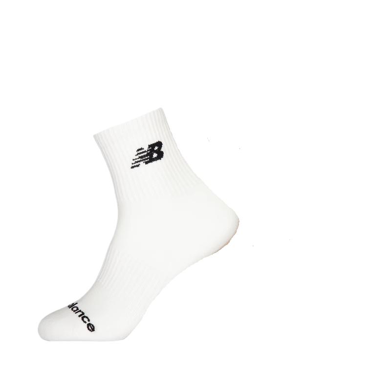 New Balance Crew Socks Unisex 3 Pack White+Pink+Green