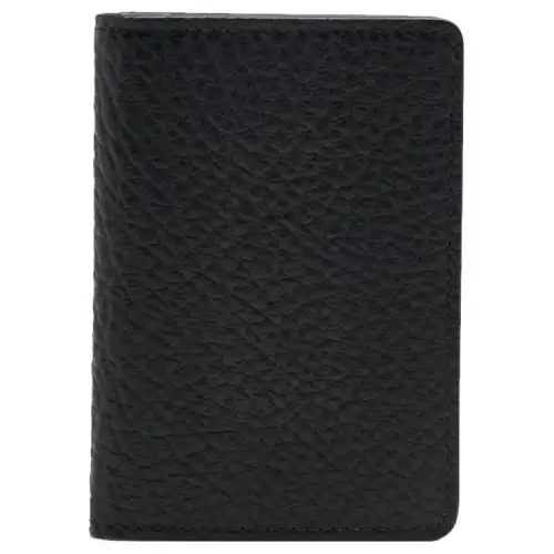 Maison Margiela textured four-stitches card holder