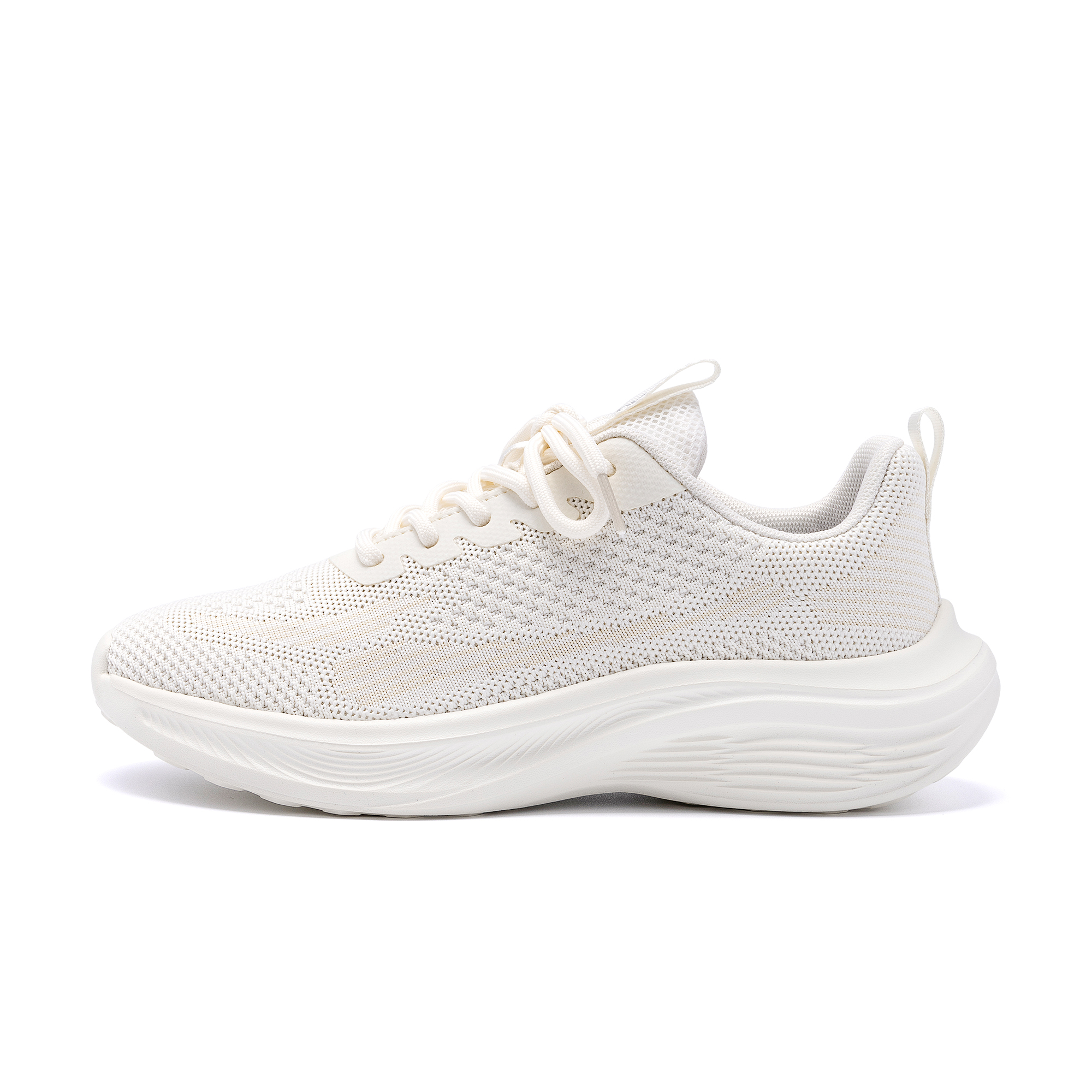 HUANQIU Running Shoes Women’s Low Top Beige