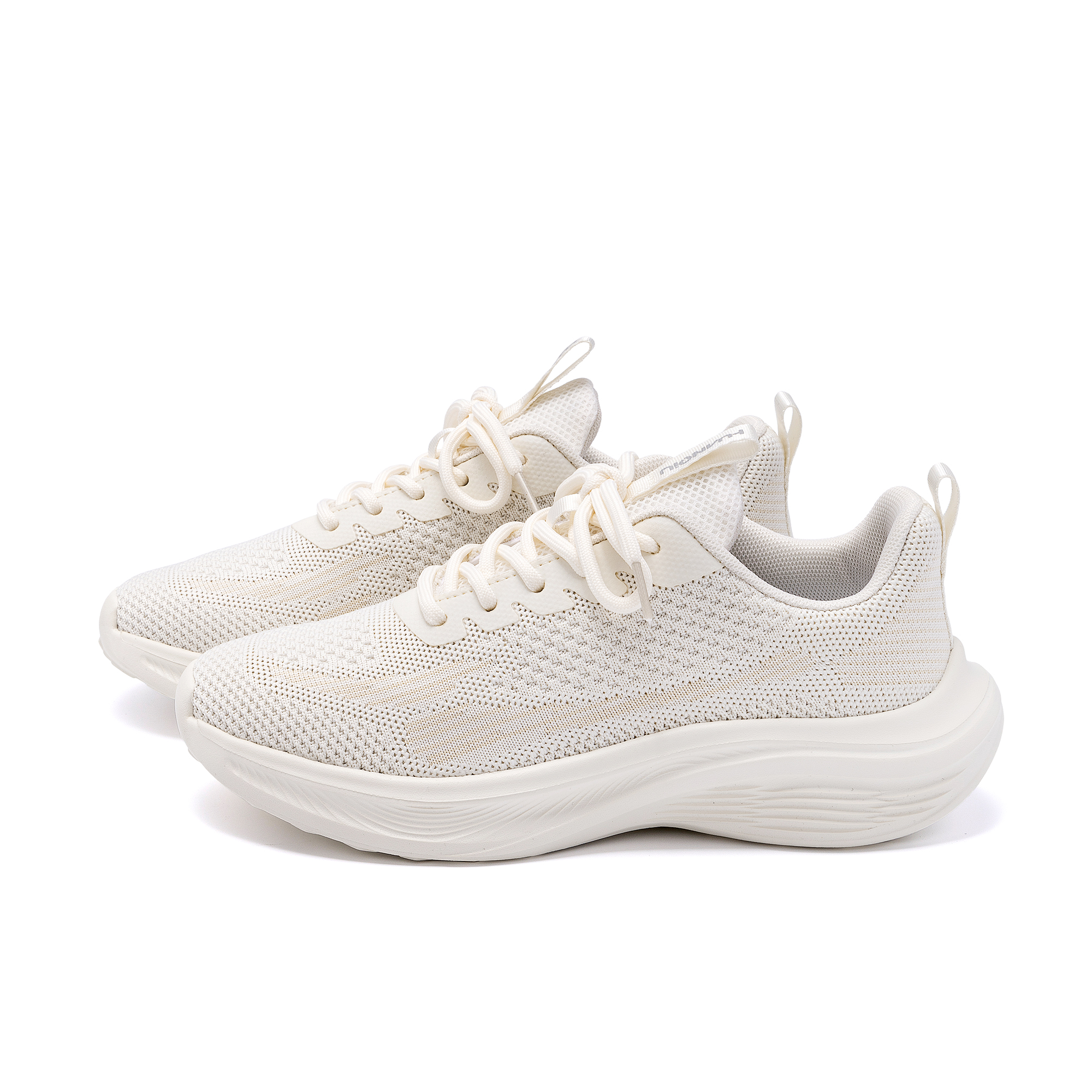 HUANQIU Running Shoes Women’s Low Top Beige