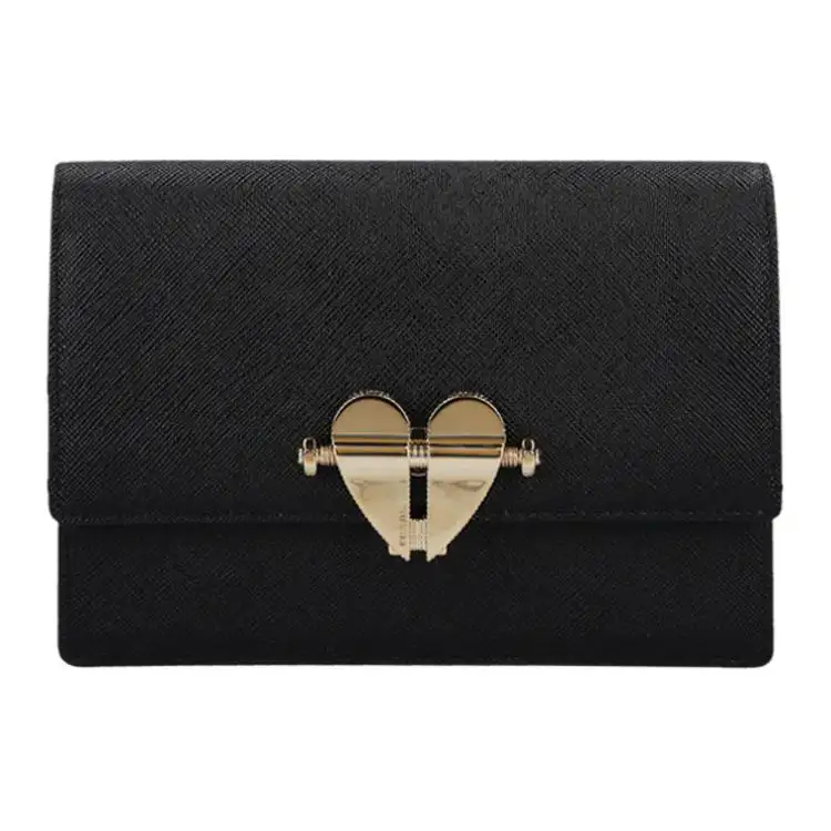 PRADA Saffiano Leather Shoulder Bag Regular Women's Black