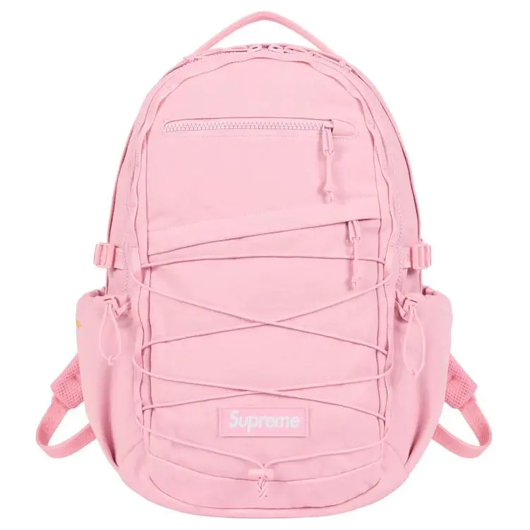 Supreme Cotton Backpack Regular Unisex Pink