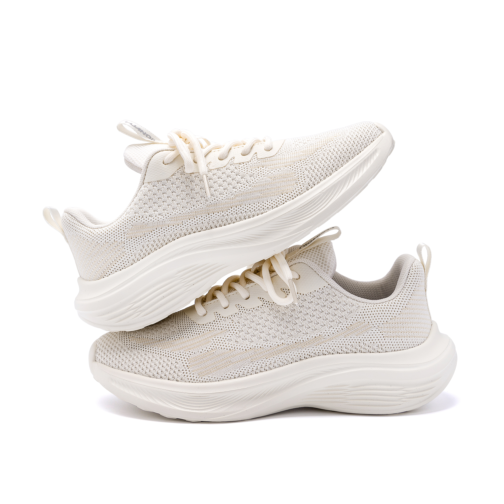 HUANQIU Running Shoes Women’s Low Top Beige