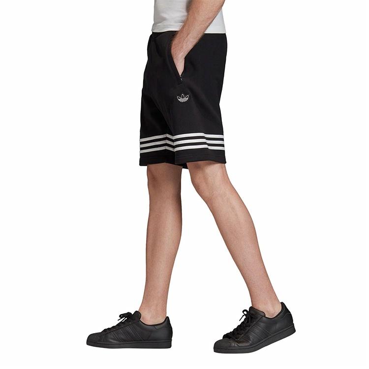 Мужские шорты adidas Originals Outline Short (черные) — фото 5