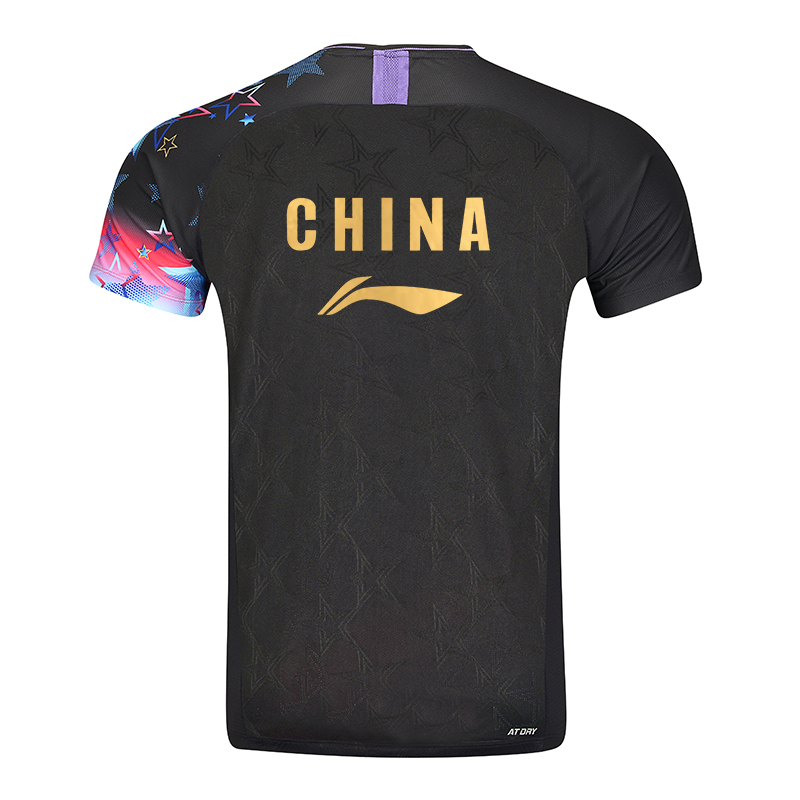 Li Ning Badminton Collection Badminton Jersey Men’s Black