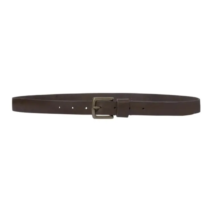 Onitsuka Tiger Pin Buckle Leather Belts Unisex Brown 