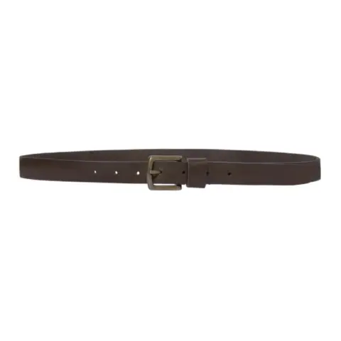 Onitsuka Tiger Pin Buckle Leather Belts Unisex Brown 